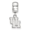 Black Bow Jewelry Sterling Silver Houston Cougars NCAA Bead Charm - 2 of 4