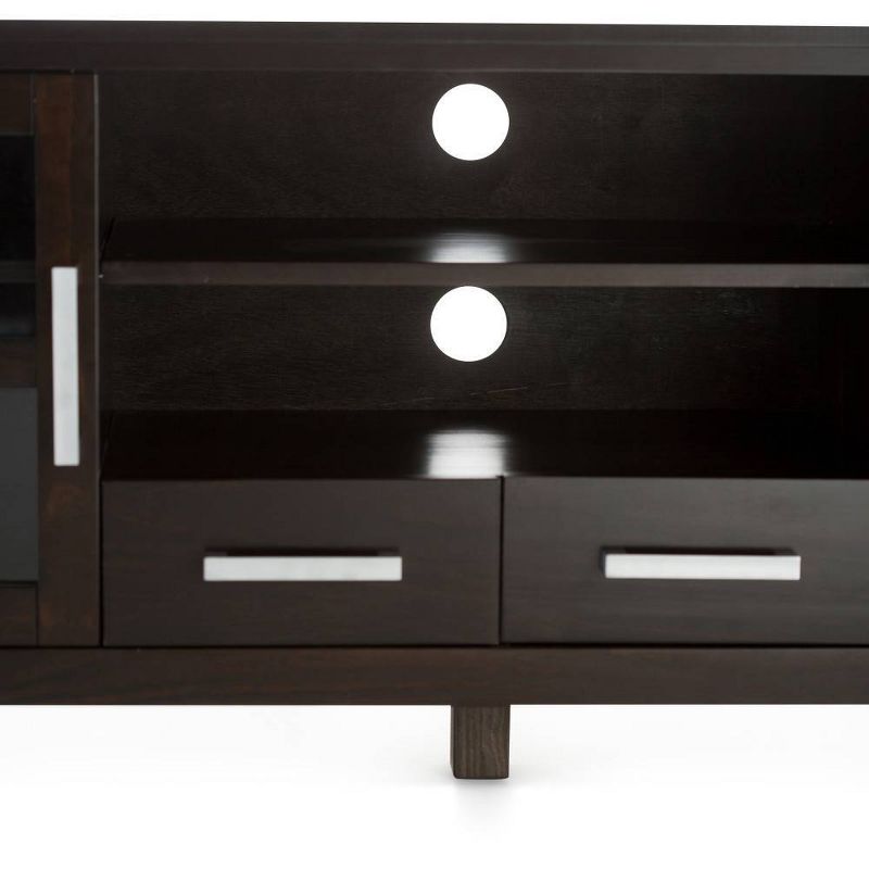 60&#34; Waterloo Wide TV Stand for TVs up to 65&#34; - WyndenHall, 5 of 7