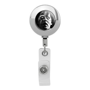 The Exorcist Regan Metal Chrome Badge ID Card Holder Clip - 1 of 3