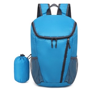 Unique Bargains Packable Large Capacity Camping Travel Hiking Backpack - 1 of 4