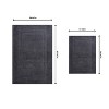 Home Weavers Luxury Collection 100% Cotton Tufted Bathroom Rug Set, Non-Slip Latex Bath Rug Set - 3 of 4