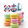 Big Dot of Happiness Ahoy It's a Boy - DIY Shaped Nautical Baby Shower Cut-Outs - 24 Count - 3 of 4