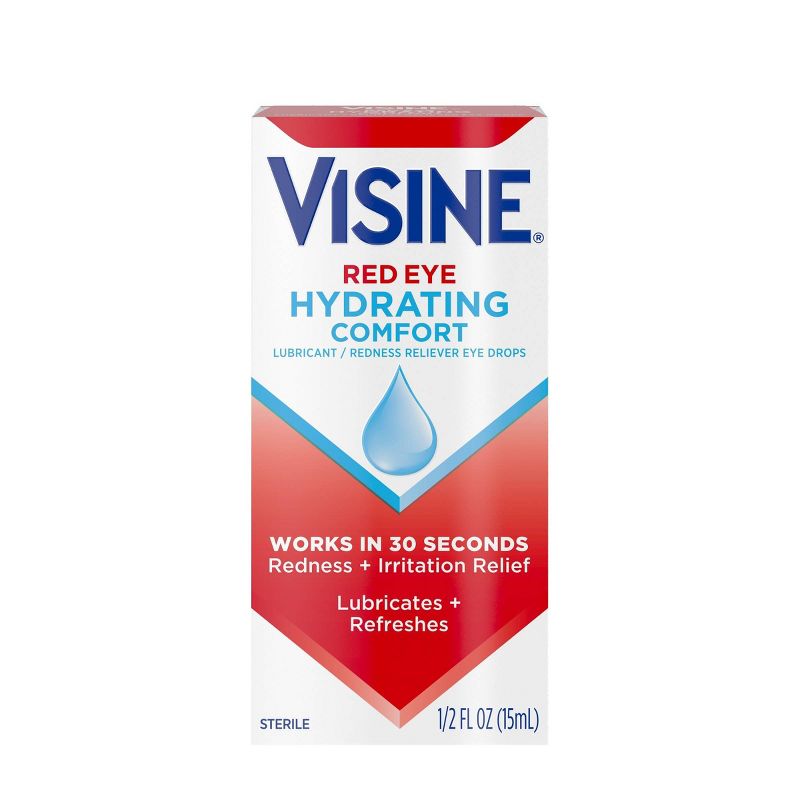 Visine Advanced Redness + Irritation Relief Eye Drops - 0.5 fl oz, 1 of 7