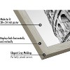 Americanflat 20x24 Picture Frame with Polished Plexiglass - Grey Picture Frame with Engineered Wood - Epic Collection - 3 of 4