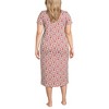 Lands' End Women's Cotton Short Sleeve Midcalf Nightgown - 2 of 3