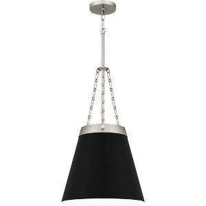 Quoizel Lighting 1 - Light Pendant in  Brushed Nickel - 1 of 4