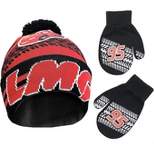 Cars Lightning McQueen Winter Hat and Mitten Set, Toddler Boys Ages 2-4