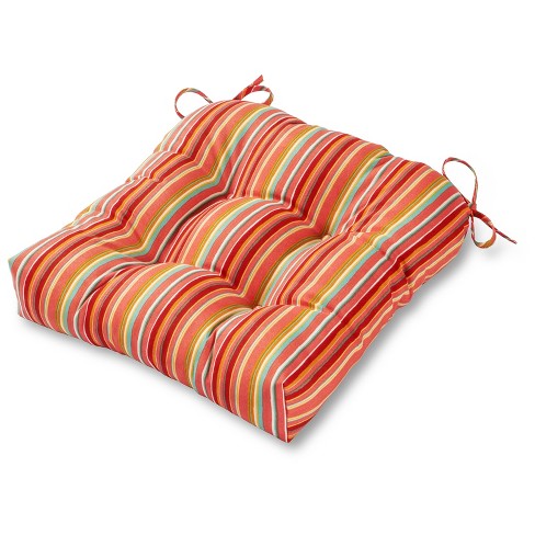 Kensington Garden 2pc 20x20 Solid Outdoor Chair Cushions Kiwi