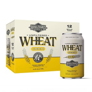 Boulevard Unfiltered Wheat - 12pk/12 fl oz Cans - 1 of 4