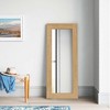 Natural Light Brown Wood Grain Peel & Stick Wallpaper Border Self-Adhesive Vinyl Contact Paper for Bedroom, Accent Walls - 3 of 4