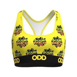 ODD SOX, Women's Fun Candy & Snackfood Sport Bra, Assorted Styles - 1 of 3