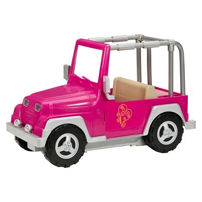 target doll jeep