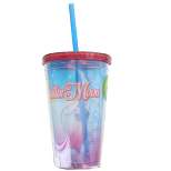 Just Funky Sailor Moon Lace 16oz Carnival Cup w/ Lid & Straw
