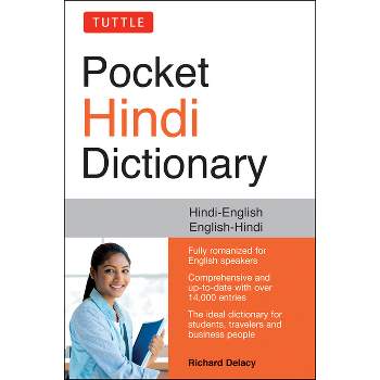 Tuttle Pocket Hindi Dictionary - by  Richard Delacy (Paperback)