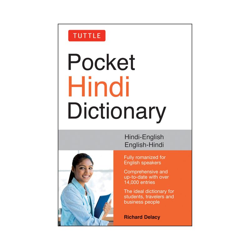 Tuttle Pocket Hindi Dictionary - by  Richard Delacy (Paperback), 1 of 2