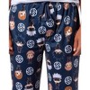 Jujutsu Kaisen Men's Chibi Sorcerers School Logo Allover Print Lounge Pants - 3 of 4