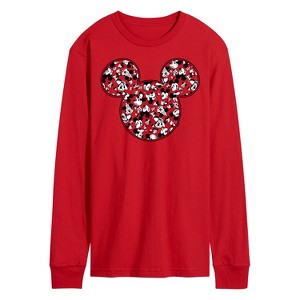 Men's - Disney - Meta Mickey Long Sleeve Graphic T-Shirt - 1 of 3
