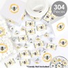 Big Dot of Happiness Little Bumblebee - Bee Baby Shower or Birthday Party Candy Favor Sticker Kit - 304 Pieces - 2 of 4