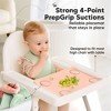 2-Pack Prep Silicone Placemats for Toddlers, Kids, Non Slip Suction Dining Table Baby Placemat, Easy to Clean - 4 of 4