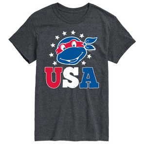 Men's - Teenage Mutant Ninja Turtles - USA Raphael Short Sleeve Graphic T-Shirt - 1 of 4