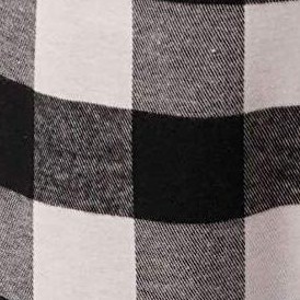 black & white buffalo plaid