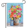 Briarwood Lane Garden Flag 18x12.5 For Outdoor Zinnias Spring Garden Flag Flag For Spring Garden Flag Flags For Outside - 2 of 4