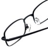 Calabria 753-XL Extra Large Metal Reading Glasses&Matching Case Black +1.50 59mm - 4 of 4