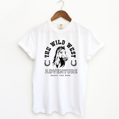 Simply Sage Market Women's Wild West Adventure Short Sleeve Garment Dyed Tee