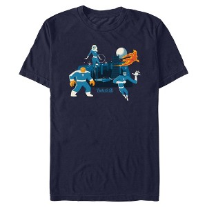 Mens The Fantastic Four: First Steps Heroes in the City T Shirt - 1 of 4
