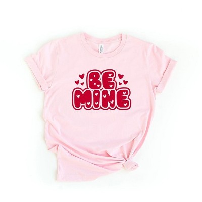 Simply Sage Market Women's Be Mine Bubble Short Sleeve Graphic Tee