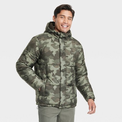 camo windbreaker mens