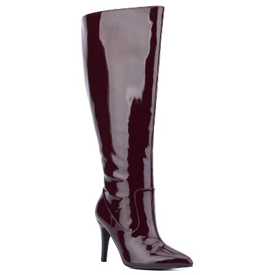 Fashion To Figure Women's Lisette Knee High Boot - Wide Width