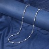 Ross-Simons 4.50 ct. t.w. Bezel-Set CZ Station Necklace in Sterling Silver - 4 of 4