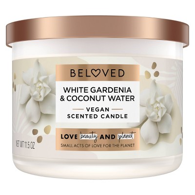 Beloved White Gardenia & Coconut Water 2-Wick Candle - 11.5oz
