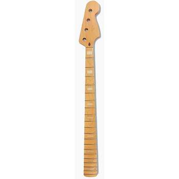 Allparts Jazz Bass Replacement Neck, One-Piece Maple With Block Inlays