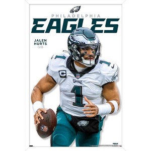 Trends International NFL Philadelphia Eagles - Jalen Hurts Feature Series 23 Framed Wall Poster Prints - 1 of 4