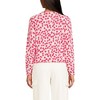 Lands' End Women's Fine Gauge Eyelash Cardigan Printed Sweater - 2 of 4