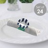 Big Dot of Happiness Par-Tee Time - Golf - Birthday or Retirement Party Paper Napkin Holder - Napkin Rings - Set of 24 - 2 of 4