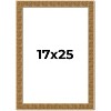 PosterPalooza | Sculpted Black Picture Frame - UV Acrylic, Foam Board Backing, Hanging Hardware - 2 of 4