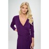 WEST K Women's Grace Faux-Wrap Maxi Dress with Tie Waist - 4 of 4