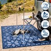 Talaia Neutral Geometric Indoor/Outdoor Area Rug - JONATHAN Y - image 3 of 4