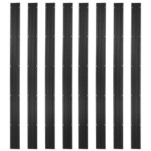 Black Ice 8 Pack 7' 10" Snowmobile Trailer Ski Guides for Friction-Free Loading for Protecting Trailer or Truck Beds During Transport - 1 of 4