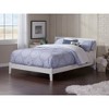 King Orlando Traditional Bed White - AFI: Hardwood Frame, USB Port, Adjustable Height - 2 of 4