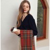 Anna-Kaci Women's Plaid Scarf with Soft Woven Fabric Classic Check Pattern and Cozy Wrap Design - 2 of 3