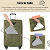 3-Piece Softside Luggage Set,Carry On Suitcase,Medium and Large Expandable Suitcases with Spinner Wheels and TSA Lock (20"/24"/28")–Cuddlewood - 3 of 4
