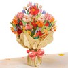 Paper Love 3D Flower Bouquet Pop Up Card - 3 of 4
