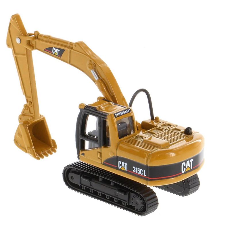 CAT Caterpillar 315C L Hydraulic Excavator Yellow 1/87 (HO) Diecast Model by Diecast Masters, 3 of 6