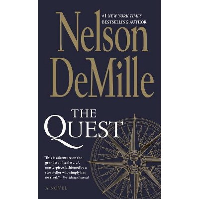 The Quest - Large Print by  Nelson DeMille (Hardcover)