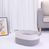 Unique Bargains Woven Handles Shelf Closet Storage Basket - 4 of 4
