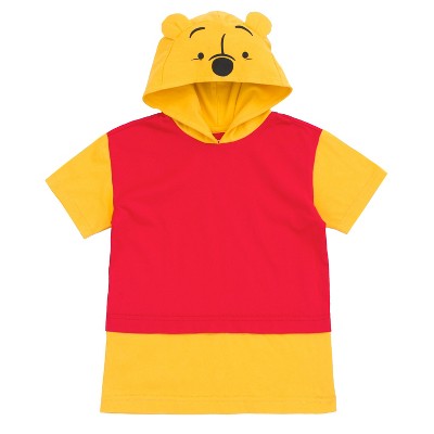 yellow / red, winnie the pooh